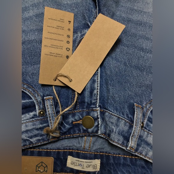 Save the Turtles BLUE TURTLE Jeans NWT! Size 3 Jeans🌷💖 - Picture 10 of 11